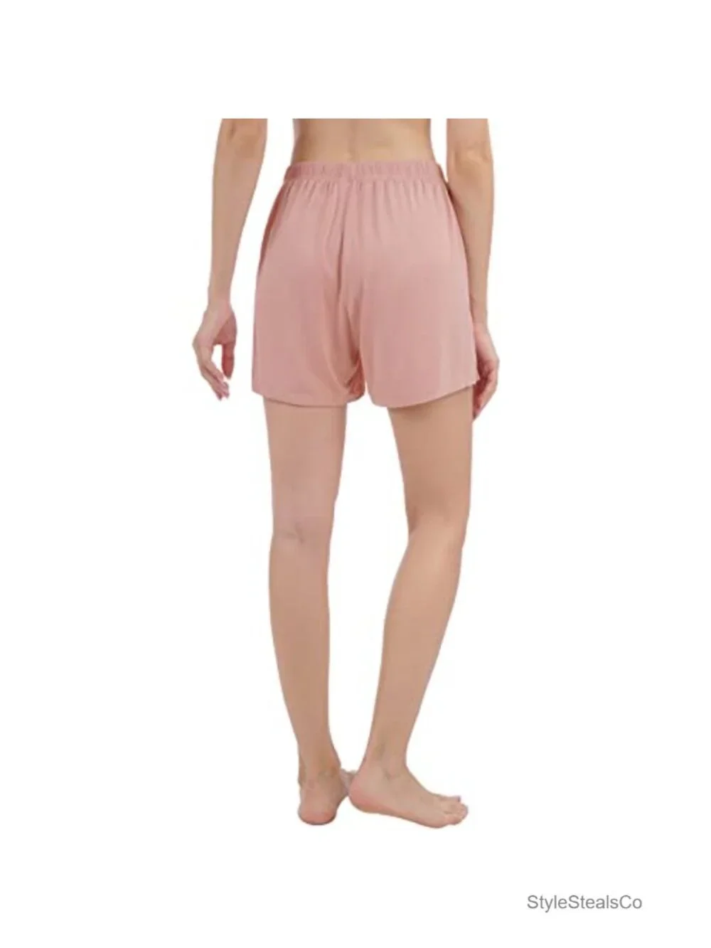 Comfort Boxer Shorts with Pockets - Pajama Lounge Sleep Shorts, Drawstring, 2